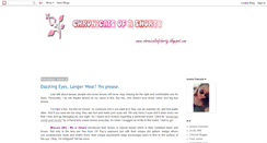 Desktop Screenshot of chronicalsofshorty.blogspot.com