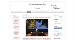 Desktop Screenshot of notdrinkingpoison.blogspot.com