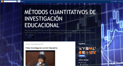 Desktop Screenshot of metodoscuantitativosdeinvestigacion.blogspot.com