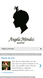 Mobile Screenshot of angelamendez-madrid.blogspot.com