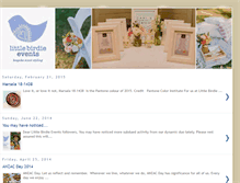 Tablet Screenshot of littlebirdieevents.blogspot.com