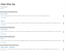 Tablet Screenshot of clear-blue.blogspot.com