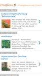 Mobile Screenshot of deaflora.blogspot.com
