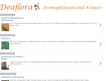 Tablet Screenshot of deaflora.blogspot.com