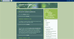 Desktop Screenshot of houseofwarwick.blogspot.com