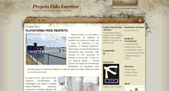 Desktop Screenshot of falaescritor.blogspot.com