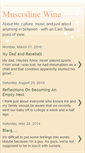 Mobile Screenshot of muscodinewine.blogspot.com