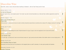 Tablet Screenshot of muscodinewine.blogspot.com