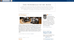 Desktop Screenshot of mymindswindmills.blogspot.com