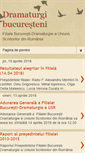 Mobile Screenshot of dramaturgibucuresteni.blogspot.com