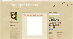 Desktop Screenshot of paperelement.blogspot.com