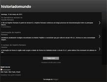 Tablet Screenshot of historiadomundo19.blogspot.com