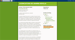 Desktop Screenshot of licenciaturadejoannarevilla.blogspot.com