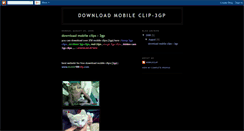 Desktop Screenshot of downloadmobileclip-3gp.blogspot.com