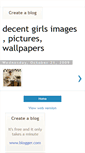 Mobile Screenshot of decentgirls.blogspot.com
