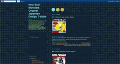 Desktop Screenshot of heysaymonsters.blogspot.com