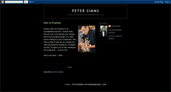 Desktop Screenshot of petersimms-guitarman.blogspot.com