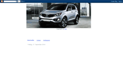 Desktop Screenshot of new-kia-sportage.blogspot.com