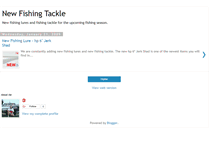 Tablet Screenshot of newfishingtackle.blogspot.com