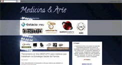Desktop Screenshot of medicinaearte.blogspot.com