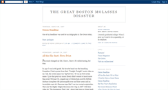Desktop Screenshot of bostonmolasses.blogspot.com