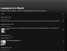 Tablet Screenshot of lanakyndofaworld.blogspot.com