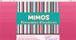 Desktop Screenshot of mimospresentescriativos.blogspot.com