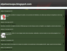 Tablet Screenshot of elpeloensopa.blogspot.com