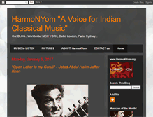 Tablet Screenshot of harmonyom.blogspot.com