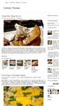 Mobile Screenshot of culinary--therapy.blogspot.com