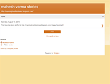 Tablet Screenshot of maheshvarmastories.blogspot.com