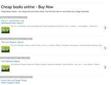 Tablet Screenshot of cheap-booksonline.blogspot.com