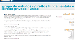 Desktop Screenshot of direitosfundamentaiseprivado.blogspot.com