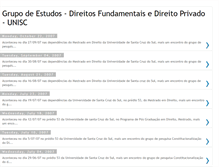 Tablet Screenshot of direitosfundamentaiseprivado.blogspot.com