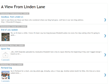 Tablet Screenshot of lindenlane.blogspot.com