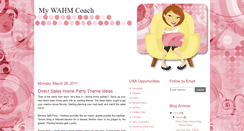 Desktop Screenshot of mywahmcoach.blogspot.com