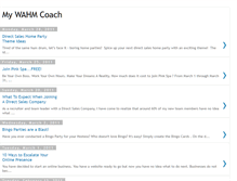 Tablet Screenshot of mywahmcoach.blogspot.com