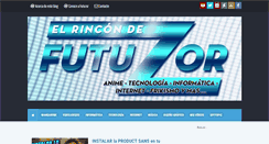 Desktop Screenshot of elrincondefutuzor.blogspot.com