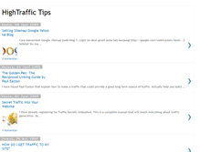 Tablet Screenshot of high-traffic-tips.blogspot.com