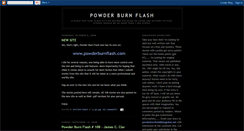 Desktop Screenshot of powderburnflash.blogspot.com