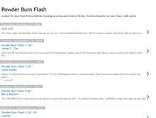 Tablet Screenshot of powderburnflash.blogspot.com