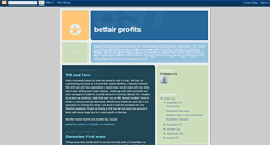 Desktop Screenshot of betfair-profits.blogspot.com