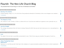 Tablet Screenshot of flourishthenewlifechurchblog.blogspot.com