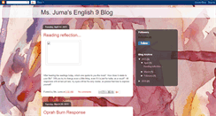 Desktop Screenshot of msjuma.blogspot.com