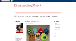 Desktop Screenshot of kianyingblogshop.blogspot.com