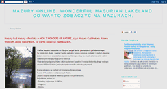 Desktop Screenshot of mazuryonline.blogspot.com