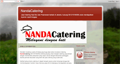 Desktop Screenshot of nandacatering.blogspot.com