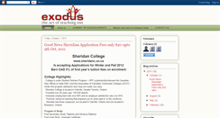 Desktop Screenshot of exodusexpertsgroup.blogspot.com