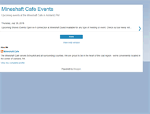 Tablet Screenshot of mineshaftevents.blogspot.com