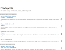 Tablet Screenshot of foodiepedia.blogspot.com